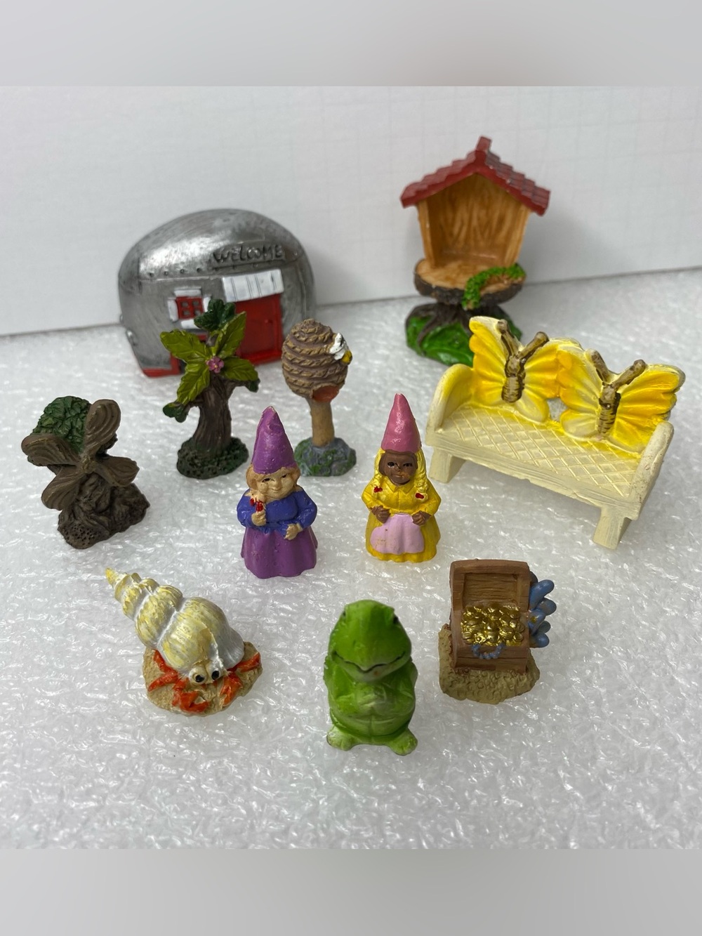 Fairy Garden Forest Miniatures Resin Figurines and Accessories